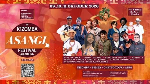 ASANGI-KIZOMBA-SEMBA-AFRO FESTIVAL 7TH EDITION ( Official )