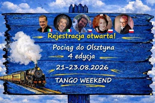 Pociąg do Olsztyna-4 edycja!21-23 sierpnia 2026/ Train to Olsztyn — 4th Edition!