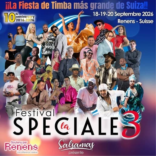Festival La Spéciale 3 – les 10 ans de Salsamas – Salle de Spectacle de Renens