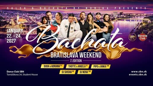 Bachata Bratislava Weekend 7th edition 2027