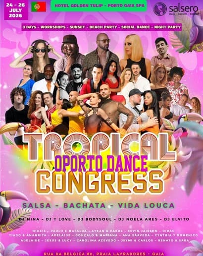 TROPICAL OPORTO DANCE CONGRESS - SUMMER PARADISE