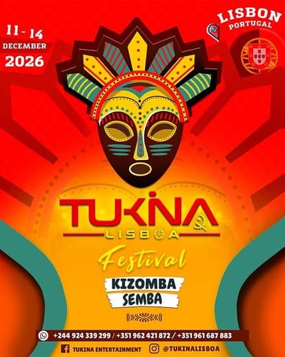 Tukina Lisboa | Kizomba & Semba Festival Lisbon | 11 to 14 Dec 2026