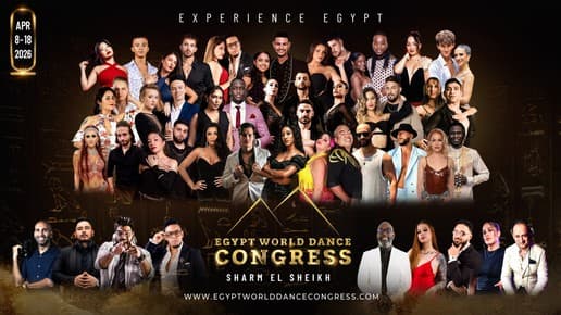 Egypt World Dance Congress 2026! Salsa , Bachata & Kizomba