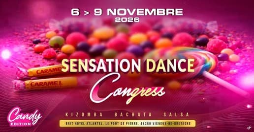 Sensation Dance Congress 2026 - Bachata - Kizomba - Salsa - 5th Edition