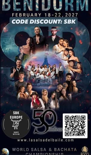 SBSPAIN WORLD CONGRESS 2027- CÓDIGO DESCUENTO OFICIAL: SBK️ SALSA️️️ Y BACHATA ️️️