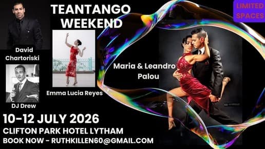 TeaNTango 2026 Tango weekend