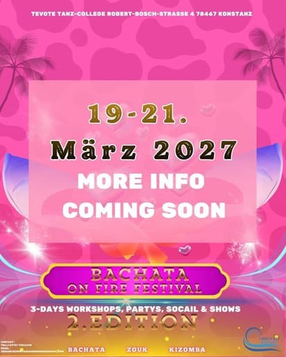 ✯BACHATA ON FIRE FESTIVAL 2. EDITION✯