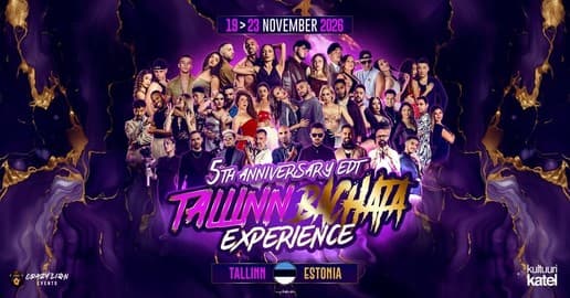 Tallinn Bachata Experience 5th Anniversary Edt | 19-23rd Nov 2026