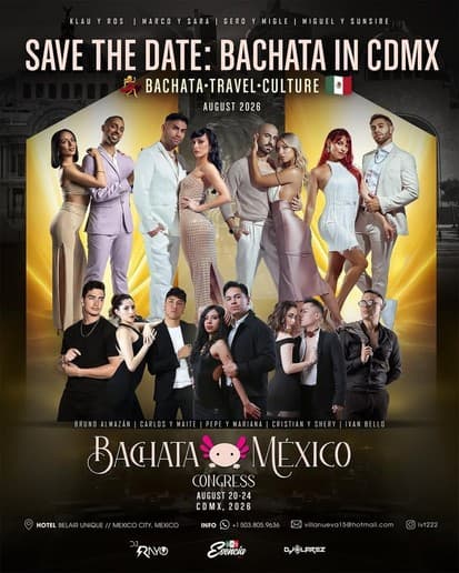 🏻BACHATA MÉXICO CONGRESS 🇲🇽
