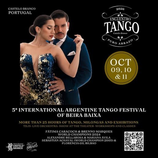 Encuentro Tango- 5o Festival Internacional de Tango Argentino da Beira Baixa
