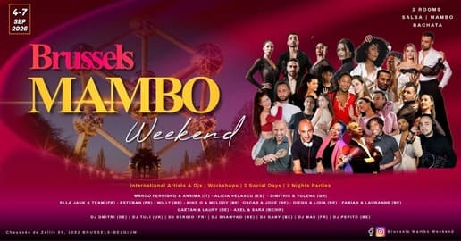 Brussels Mambo Salsa Weekend 2026 - (Officiel Event)